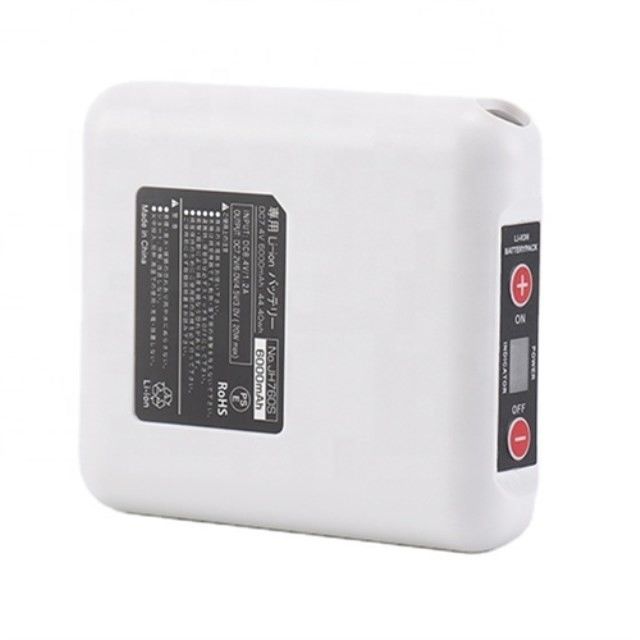 ABS Isıtmalı Kıyafetler 7.4V 4400mAh pil DC3.5x1.35mm delikli şarj portu