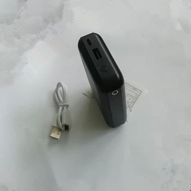 12V 10000mAh Fan Bataryası DC Soğutma Ceketı Fan USB Cep telefonu için