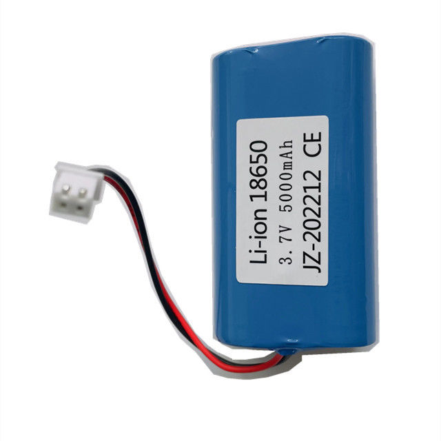 Özel 18650 Li Ion Pil 2200mah Hücre 2S1P Paket Icr18650 7.4v Kamera için