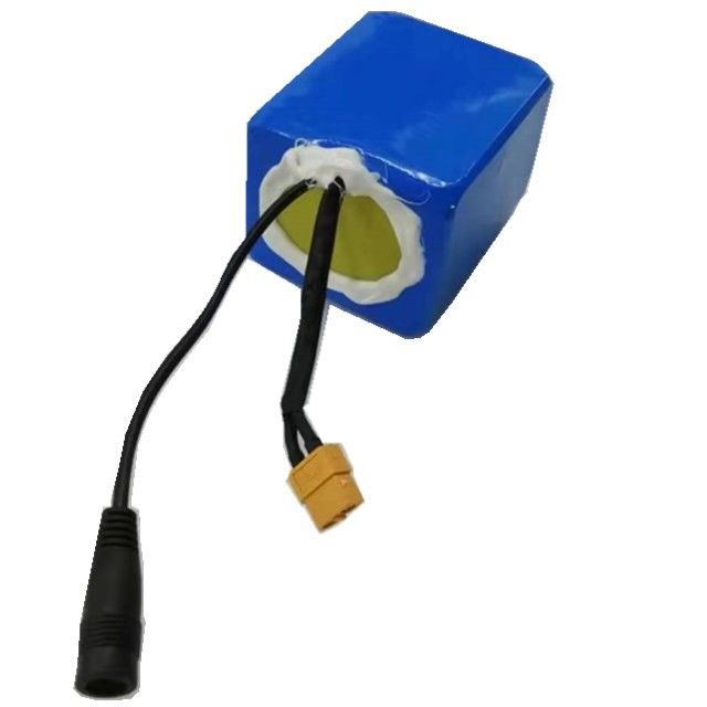 12 Volt 10ah Lityum Pil Paketi 18650 Seride XT60 boşaltma fişine sahip 3 hücre