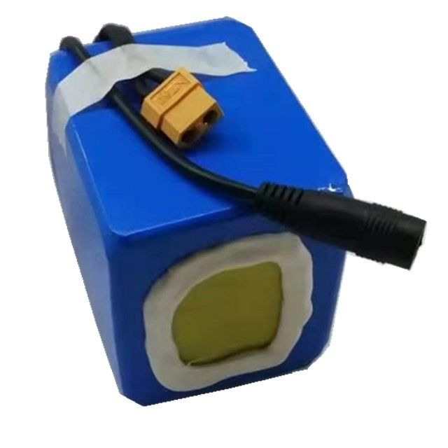 12 Volt 10ah Lityum Pil Paketi 18650 Seride XT60 boşaltma fişine sahip 3 hücre