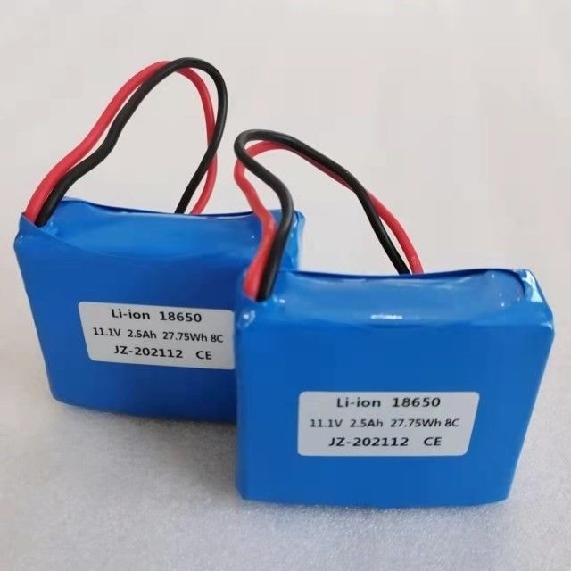Tüketici Elektroniği için 18650 Hücre 12 Volt Lityum Pil Paketi 3500mAh 12v 40w
