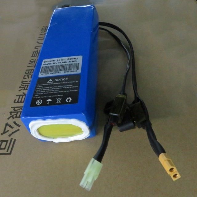 12v 18650 Pil Paketi 2600mAh 36V 10.4Ah, E Scooter için XT60 ile
