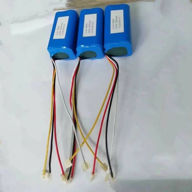 Özel 14.8v 2200mah Batarya Paketi 18650 Hücre 4s1p BMS ile süpürge için