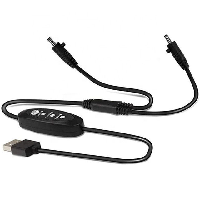 Alçak Gerilim Usb Dc Kablosu 13cm Düz Açı Usb Güç Anahtarı Kablosu