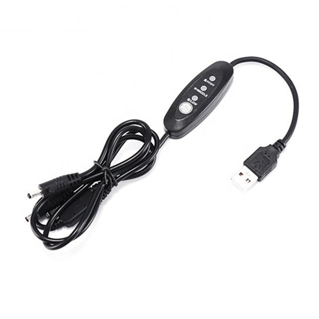 Alçak Gerilim Usb Dc Kablosu 13cm Düz Açı Usb Güç Anahtarı Kablosu