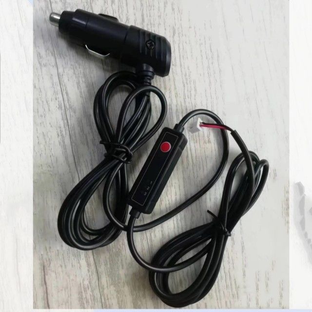 Özel Fan Anahtarı Güç Hattı Kablosu PE Ceket 1.2M JST 2Pin Mermi kafası