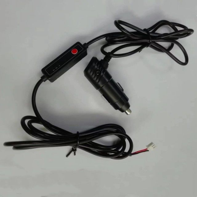 Özel Fan Anahtarı Güç Hattı Kablosu PE Ceket 1.2M JST 2Pin Mermi kafası