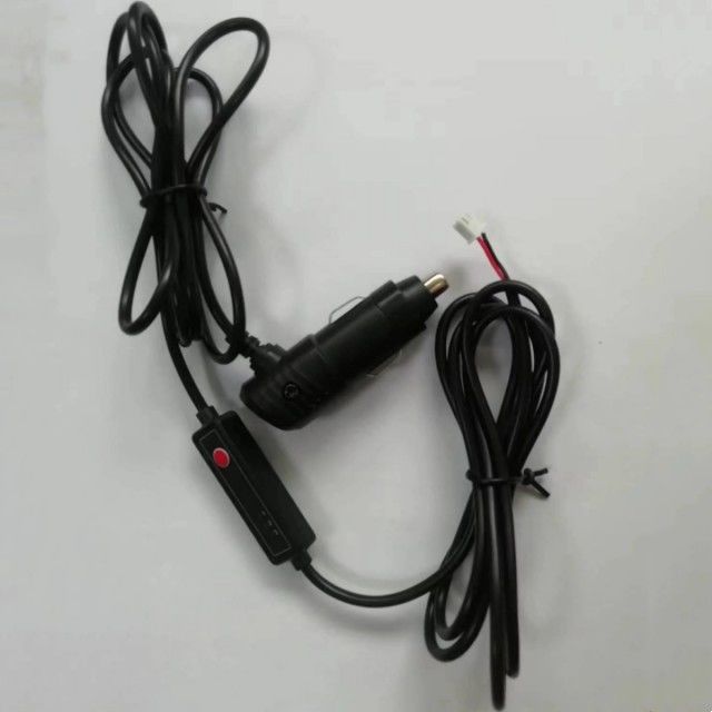 Özel Fan Anahtarı Güç Hattı Kablosu PE Ceket 1.2M JST 2Pin Mermi kafası