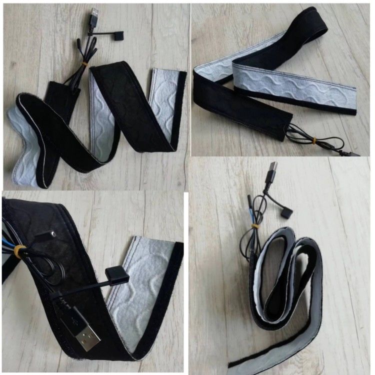 Özel uzunluk 1m Velcro ve termostat ile ısıtma yastığı PVC tüpü sarmak için 13mm çapında