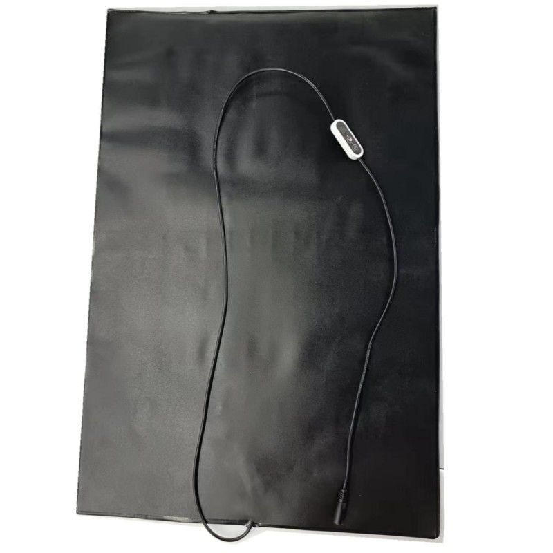 PVC Pet Heat Mat 12V Isıtma Yastığı 60x40cm Köpek kedisi için sıcaklık kontrolörü ile