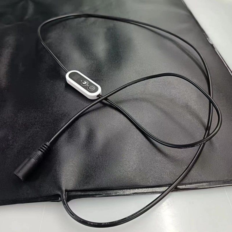 PVC Pet Heat Mat 12V Isıtma Yastığı 60x40cm Köpek kedisi için sıcaklık kontrolörü ile