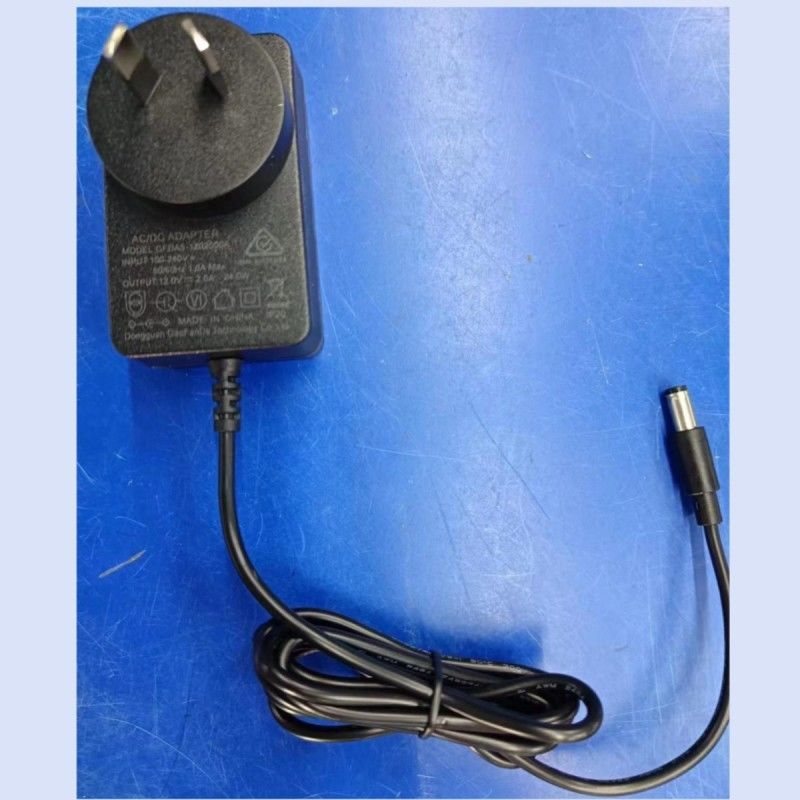 AC/DC adaptörü 12V 2A şarj cihazı AU fiş DC 5.5x2.1mm erkek fiş