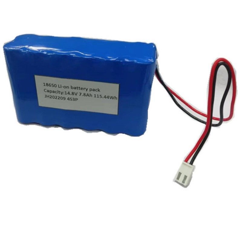 18650 Pil Paketi 4s3p 14.8V 7.8Ah Pil LED Işıklar İçin 2-Pin Bağlantılı