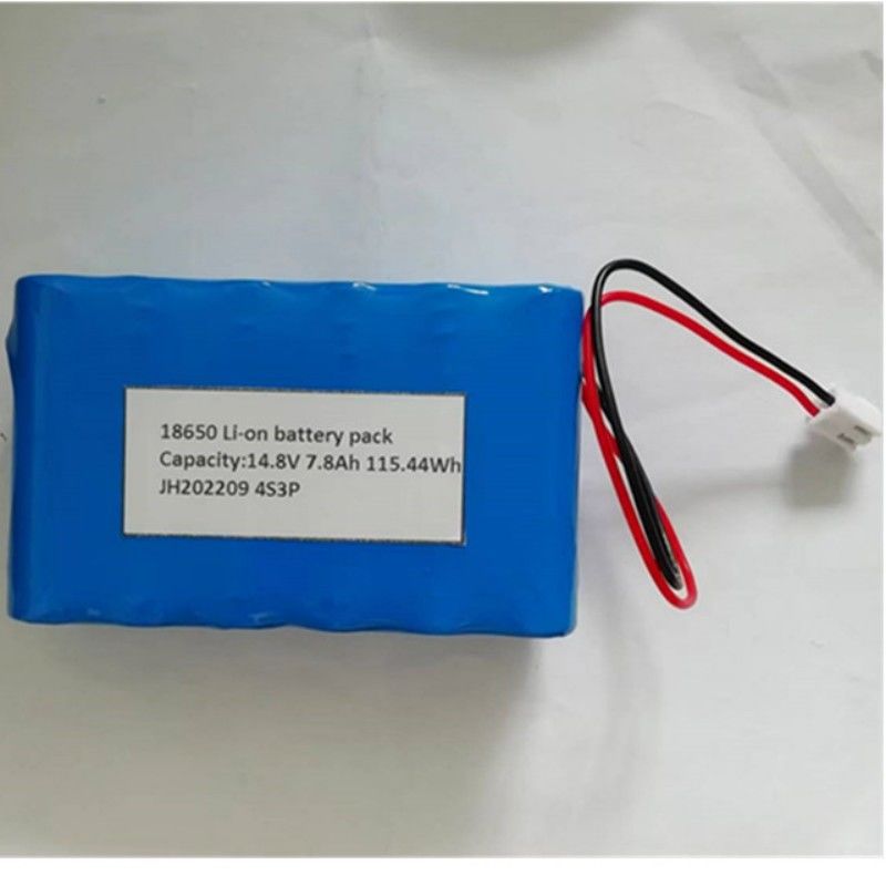 18650 Pil Paketi 4s3p 14.8V 7.8Ah Pil LED Işıklar İçin 2-Pin Bağlantılı