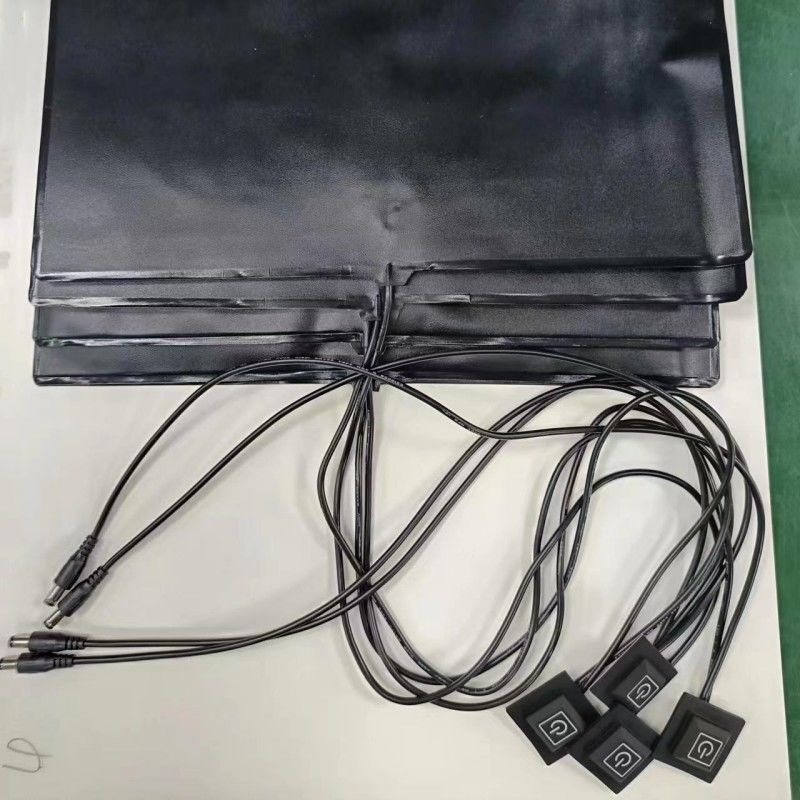 35x35cm Özel Isıtma Yastıkları 12V Sıcak Gıda Teslim Çantası için DC Fişli