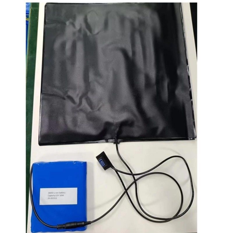 Sıcak Gıda Teslimi PVC Isıtma Yastığı 12V 10Ah Pille Çalışan Isıtma Yastıkları Boyutu 30x30cm