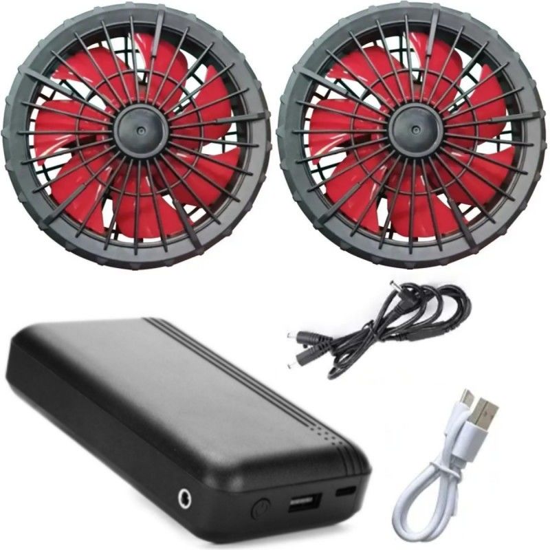 Çalışma Giysi Ceket Soğutma Ventilatör Batarya Seti 12V 10000mAh Çince fırçasız motorla
