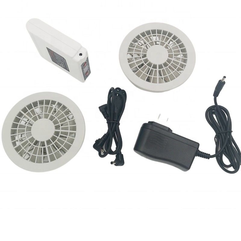 PSE Fan Batarya Seti 7.4V 5200mAh Ceket Soğutma Fan Seti 4 Seviye Rüzgar Hızı