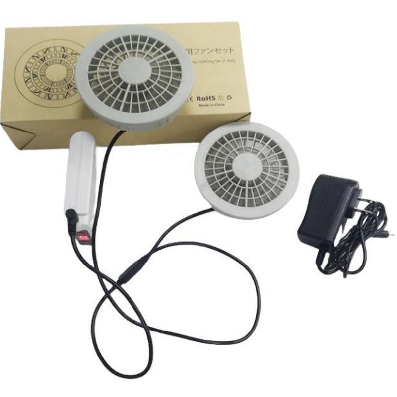 PSE Fan Batarya Seti 7.4V 5200mAh Ceket Soğutma Fan Seti 4 Seviye Rüzgar Hızı