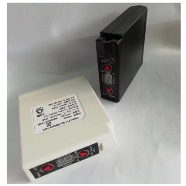 KC 7.4V 5200mAh Isıtmalı giysiler Batarya Fan Ceket Batarya Aç/Kapat Anahtar Yukarı ve Aşağı Sıcaklık Kontrolü ile