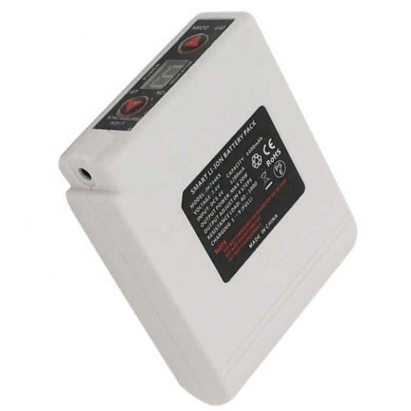 KC 7.4V 6400mAh ısıtılan giysiler Akü ON OFF Düğme UP DOWN Sıcaklık kontrolü