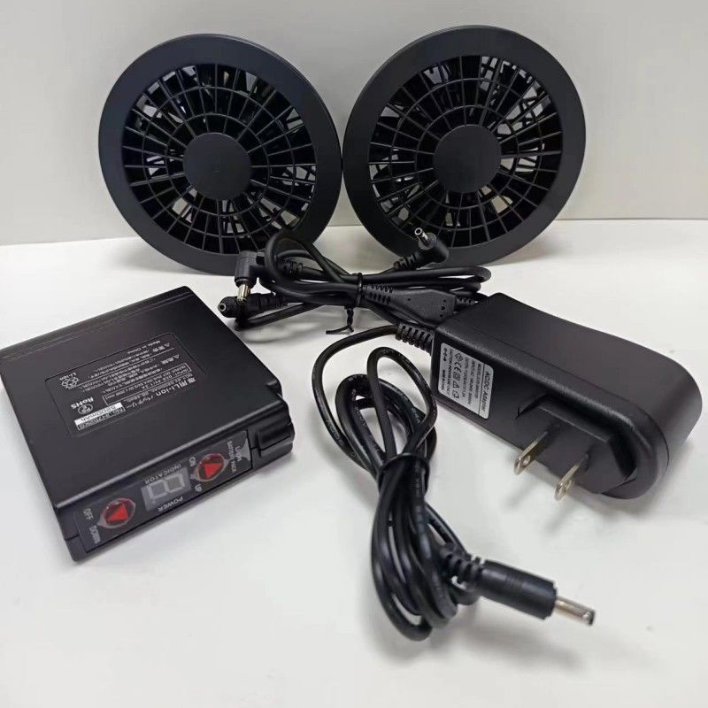 Kore Marka Pil Fan Set 7.4V 7000mAh KC Soğutma Ceket için