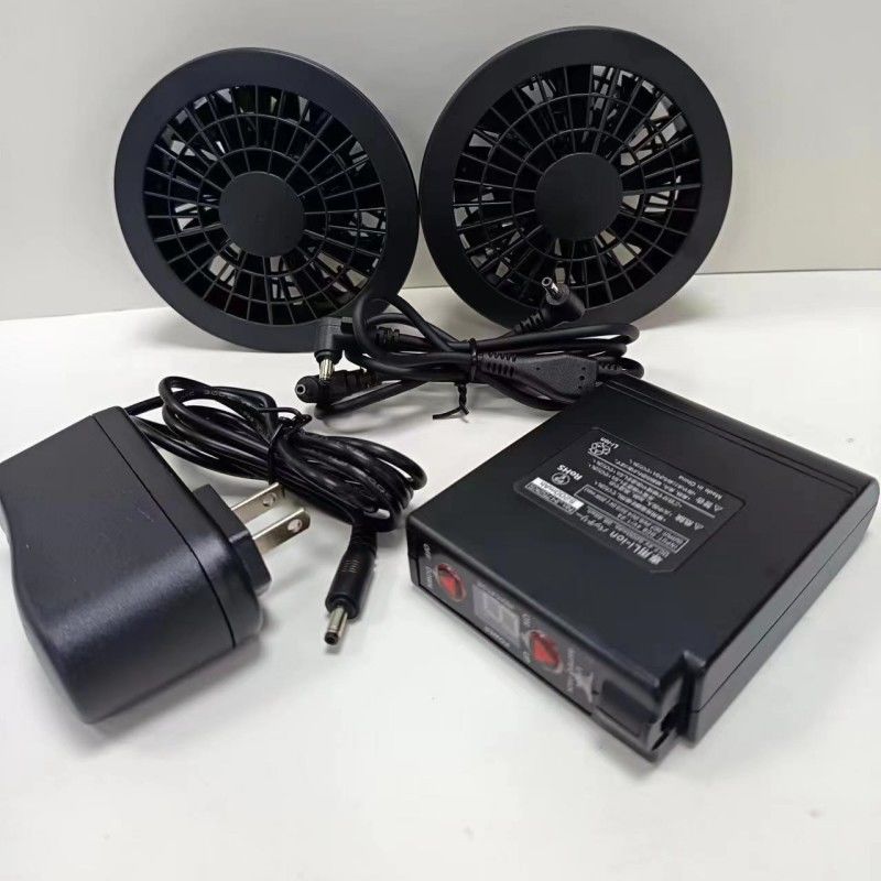 Kore Marka Pil Fan Set 7.4V 7000mAh KC Soğutma Ceket için
