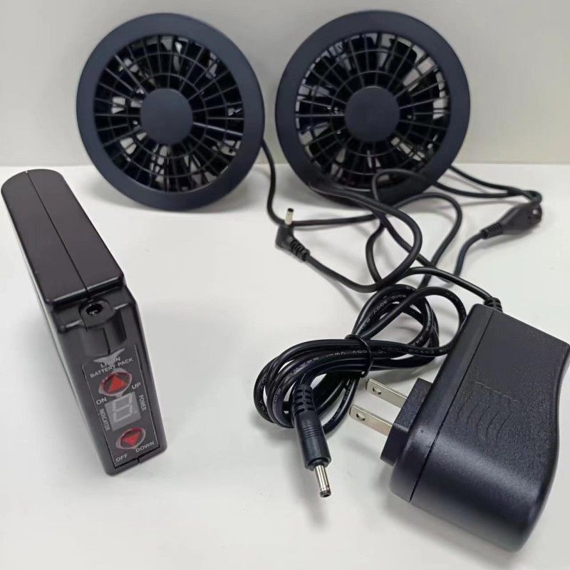 Kore Marka Pil Fan Set 7.4V 7000mAh KC Soğutma Ceket için