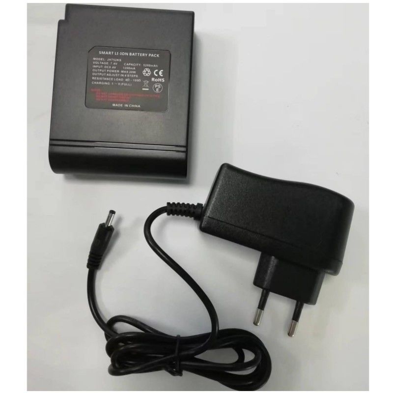 7.4 Volt 7000mAh ısıtmalı giysiler pil şarj seti Koreli fişi Isıtma için karın kemeri