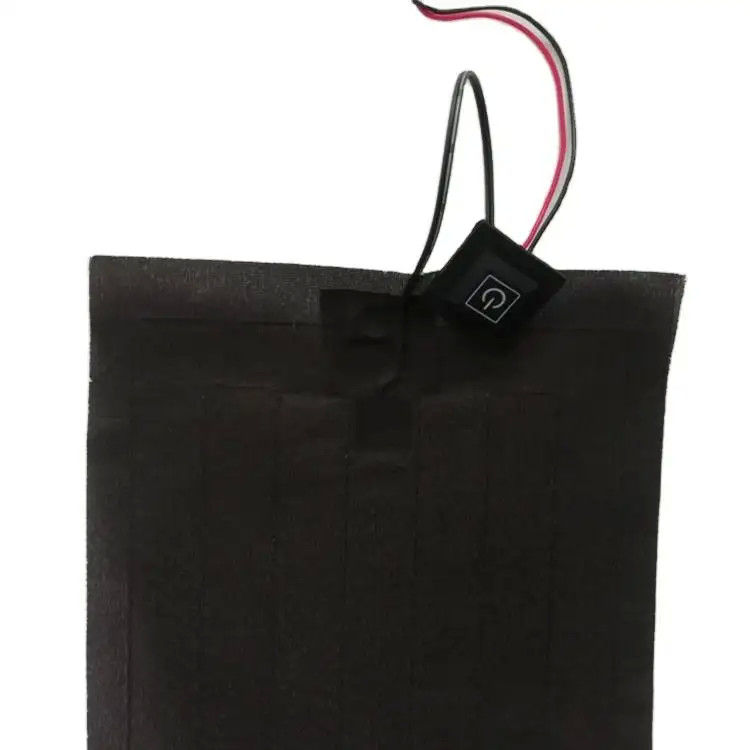 Özel Giysi Isıtma Yastığı Boyutu 20x20cm 3.7V SM 2Pin fişle
