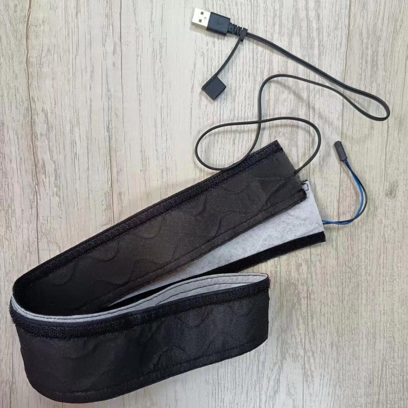 Siyah Spunlace Kumaş Özel Isıtma Yastığı Kablo Uzunluğu 50cm ve Otomatik Güç Kontrolü