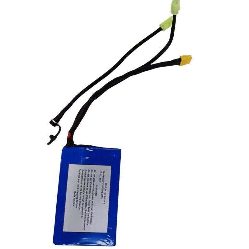 Özel 18650 Pil Paketi 36V 2600mAh 10 Hücre Şarj Etmek İçin Küçük Tamiya Transfer Plug ile