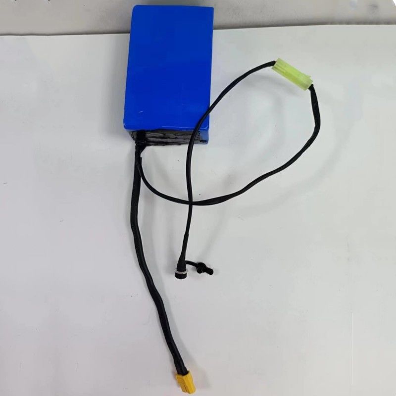 Özel 18650 Pil Paketi 36V 2600mAh 10 Hücre Şarj Etmek İçin Küçük Tamiya Transfer Plug ile