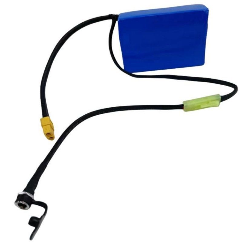 Özel 18650 Pil Paketi 36V 2600mAh 10 Hücre Şarj Etmek İçin Küçük Tamiya Transfer Plug ile