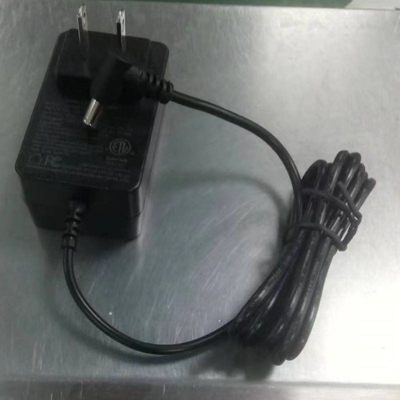 12V pil şarj cihazı 2A US Plug DC Bend Head 90° 2.1 mm Barrel Jack İki Amp