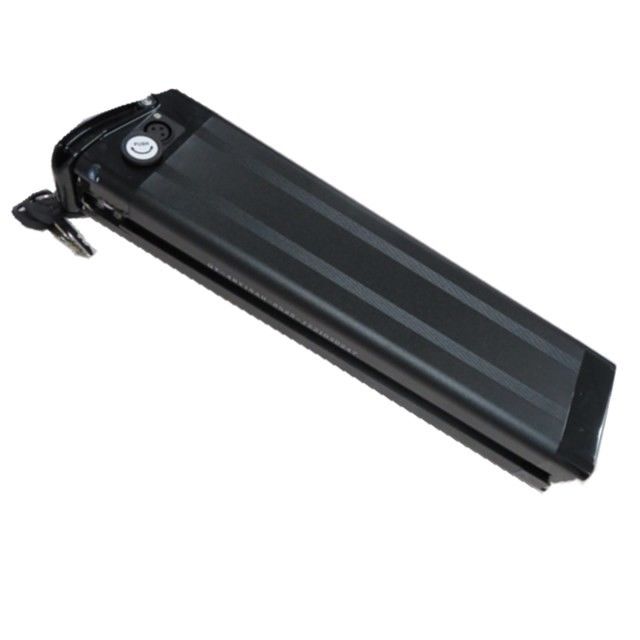 Gümüş Balık Batarya Paketi 48V 15Ah 3P Top Başlı Şarj Portu ile Ebike için