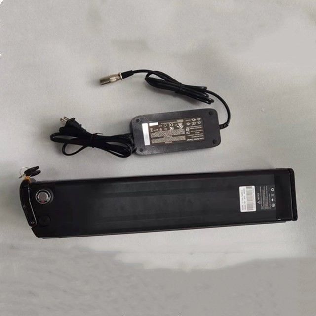 Gümüş Balık Lityum Pil 48V 25Ah Uzunluğu 630mm Şarj ile E Bisiklet için