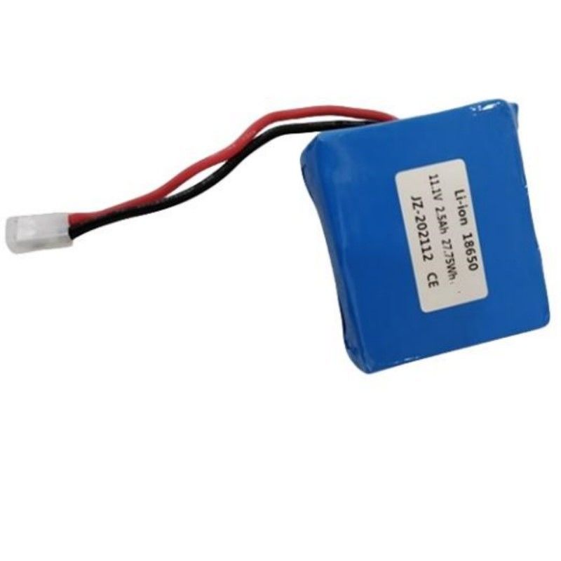 Yüksek boşaltma pil paketi 3S1P 18650 2500mAh 8C 11.1V tıbbi cihazlar için piller