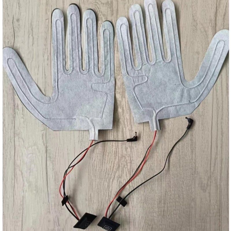 DC 3.5x1.35mm fişli eldivenler için özel 7.4V Isıtma Yastığı