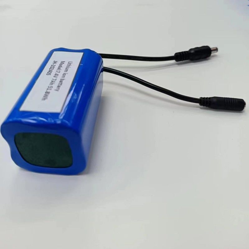 LED Çizgi Işık Bataryası 7.4V Maksimum Kapasite 4 hücre için 18650 Batarya DC fişle