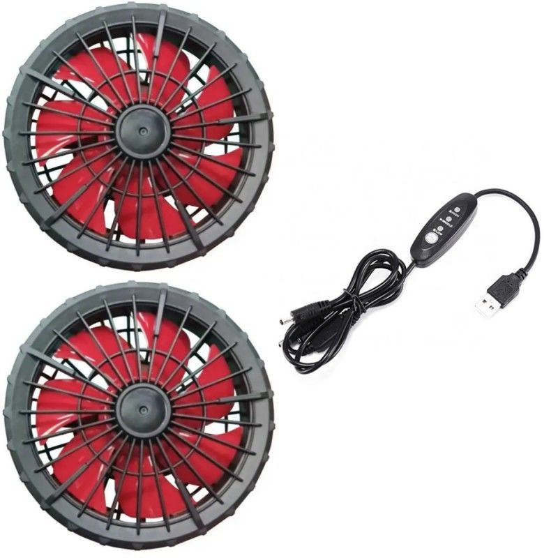 Dış Çap 105mm 7 Döner Kanatlı Ceket Dış Giyim İçin Soğutma Fanı