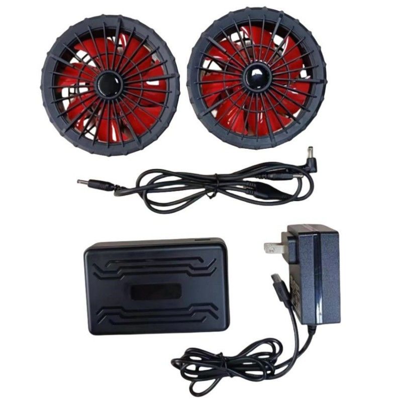 19V fan bataryası 20000mAh Yaz soğutma yelek için 12 saat çalışma süresi