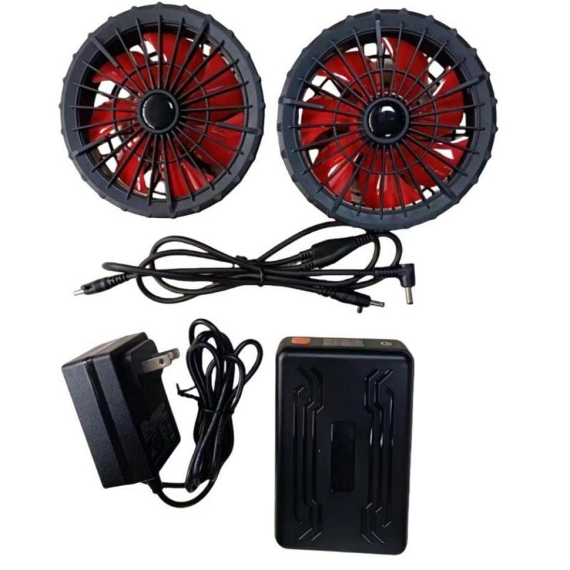 19V fan bataryası 20000mAh Yaz soğutma yelek için 12 saat çalışma süresi