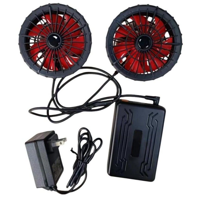19V fan bataryası 20000mAh Yaz soğutma yelek için 12 saat çalışma süresi