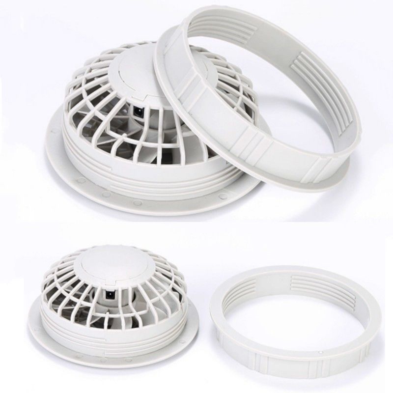 Üç Düzey Hızlı Ceket Soğutma Ventilatörü 2 Parça Ventilatör Yaz İşçi Erkek Kostümleri