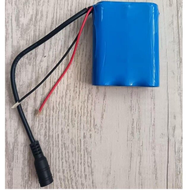 Özel 11.1V 12V Pil Paketi 18650 3s1p 12V 3.5Ah Pil LED Çizgi Işık için DC fiş ile