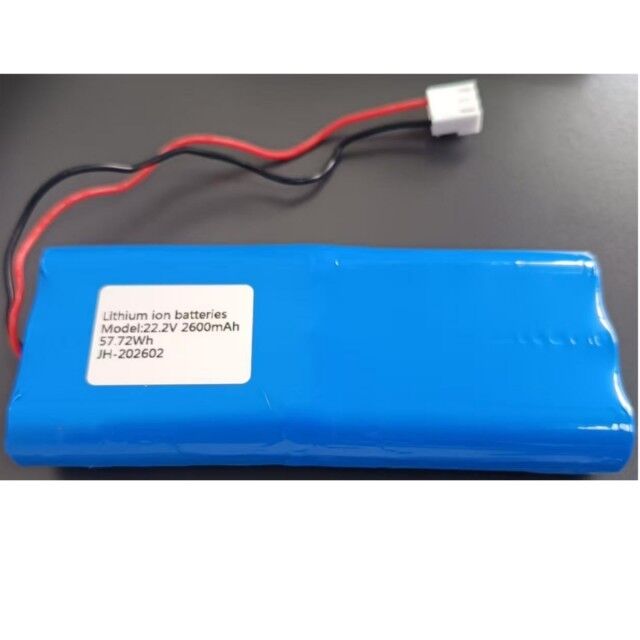 Özel Şarj edilebilir 18650 Li-ion Pil Paketleri 22.2v 2600mAh 3Pin Bağlantısı ile