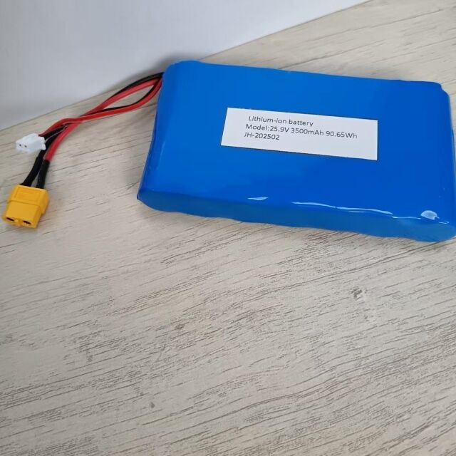 Özel Pil Paketi 7s1p 18650 24V 3500mAh 350W Motor için Xt60 fişle